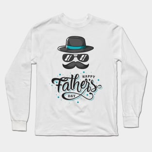 Happy Fathers Day T-Shirt Long Sleeve T-Shirt